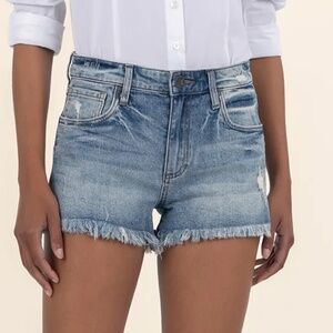 KUT from the Kloth High Rise Denim Short, “Jane” style, Size 2